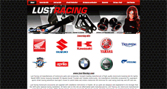 Desktop Screenshot of lustracing.com